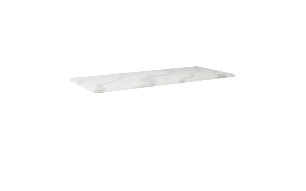 The Marlow dining table: rectangle · seats 8 · marble top · trestle base · 2 400 × 1 000 mm